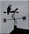 Weather vane at Balne Moor Cottage