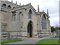 SK8039 : Porch and South Transept, St Mary's Church, Bottesford by Alan Murray-Rust