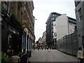 View up Queen Street from Cannon Street