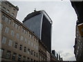 View of the Walkie Talkie building from Eastcheap