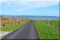 Approaching the A718 at Loch Ryan