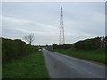 Minor road towards Caistor 