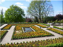 TQ3473 : The Sunken Garden in Horniman Gardens by Marathon