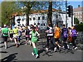 London Marathon 2014 passes Deptford