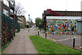 Apartment blocks on Upper Park Road, Belsize Park, NW3