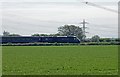 Railway and Power Lines at Thingley