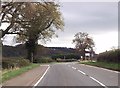 Hill Lane crossroads with Nantwich Road