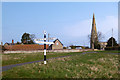 Signpost at Walcot