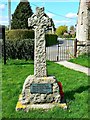 War memorial, Church of St Mary, Longcot, Oxfordshire (2)