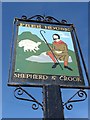 Pub sign in Burmarsh