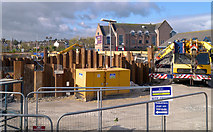 J5082 : Pumping station construction, Bangor by Rossographer