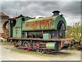 Rusting Locomotive, Threlkeld Quarry and Mining Museum