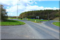 The B736 approaching the A75