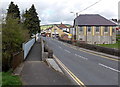 Bridge and footbridge over a small stream, Hendreforgan, Gilfach Goch