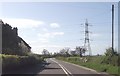 SJ4917 : Power lines south of Broadoak by John Firth