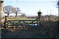 Muddy field access - Lane End