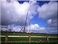 New Wind Turbine, The Beacon, Ludchurch