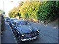 Classic 1965 Volvo 122 parked on Borstal Road, Rochester