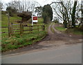 Track east to Pen-y-lan