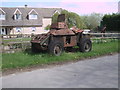 SU0287 : Armoured vehicle, Queen Street, Braydon by Vieve Forward