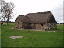 NH7444 : Leanach Cottage at Culloden by Douglas Nelson