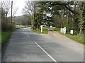 The entrance to Park Farm and Felix Hall