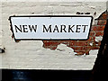 TM4290 : New Market sign by Geographer