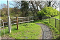 River Ayr Way with Marker Post