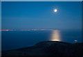 NR9942 : Moon over the Firth of Clyde by Doug Lee