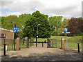 Folkestone Gardens: southern entrance