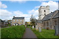 Church and house, Northleigh