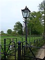 Footpath from the parish church to Manor Farm