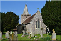 SU3642 : St Peter's Church, Goodworth Clatford by David Martin