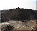 TQ3978 : Demolition rubble, Alcatel site by Stephen Craven