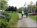 Thames cycle path alongside Marlborough Road