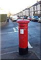 Victorian postbox on a corner in Ashley Down, Bristol