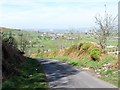 Bernish Road descending northwards