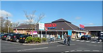 SH4861 : Tesco Supermarket - Caernarfon by Anthony Parkes
