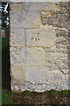 Benchmark on NW corner of St Giles Church