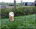 Milepost along the A607