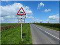 Melton Spinney Road towards Scalford