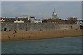 SZ6299 : Old Portsmouth: the walls from the water by Christopher Hilton
