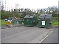 NS4670 : Waste disposal point on Kilpatrick Drive by M J Richardson