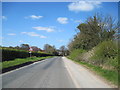 Down  Langton  Road  toward  Wold  House  Stables