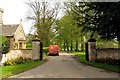 The entrance to Rousham House