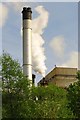 Chimneys on the Kraft Foods factory