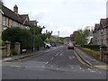 Looking from Church Road into Charmouth Grove