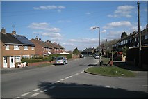 SP0267 : Bus stop, Foxlydiate Crescent, Batchley, Redditch by Robin Stott