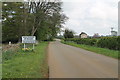 Woolsthorpe Lane enters Woolsthorpe By Belvoir