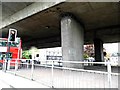 Beneath the Blackwall Tunnel Approach Road